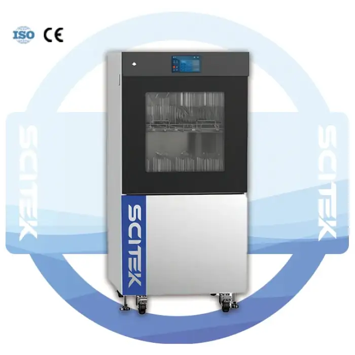 SCITEK Automatic Glassware Washer 158L Injection drying laboratory cleaning Glassware Washer