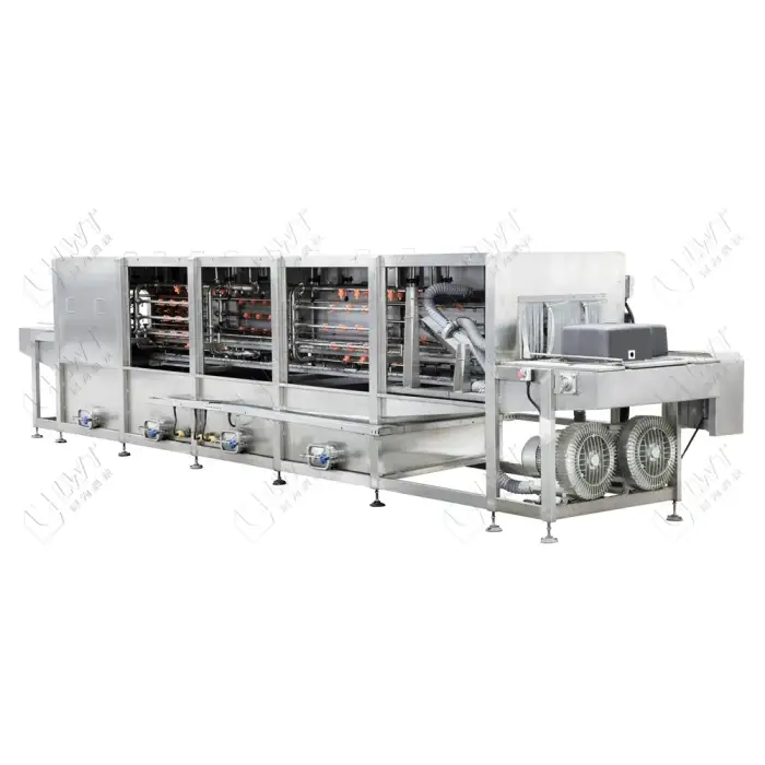 LWT Poultry and egg products Culture Plant  Stainless Steel Crate Washing Machine for Basket Tray