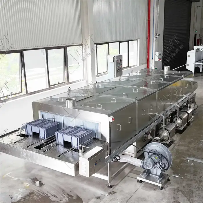 LWT Poultry and egg products Culture Plant  Stainless Steel Crate Washing Machine for Basket Tray