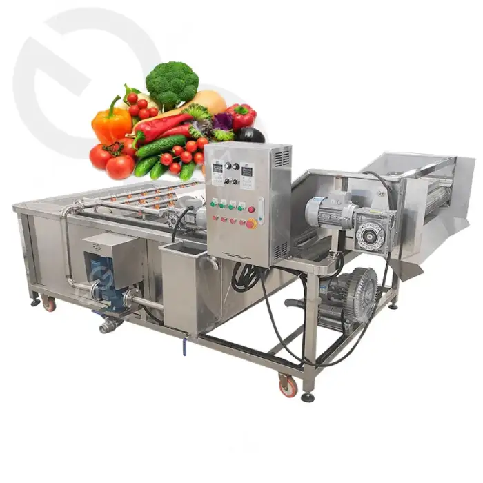 Industrial Fresh Vegetable Fruits Cleaning Drying Processing Machinery Dry Dates Washing Machine For Sale