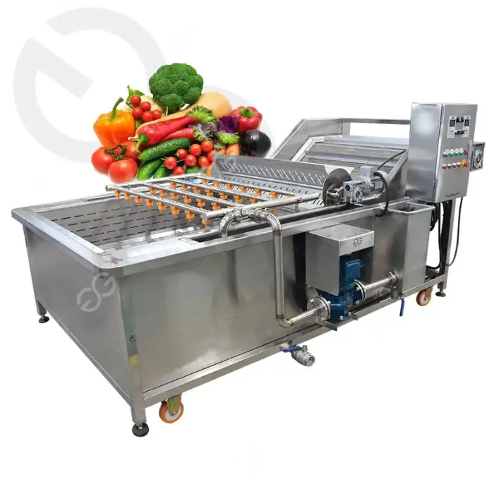 Industrial Fresh Vegetable Fruits Cleaning Drying Processing Machinery Dry Dates Washing Machine For Sale