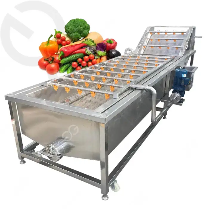 Industrial Fresh Vegetable Fruits Cleaning Drying Processing Machinery Dry Dates Washing Machine For Sale