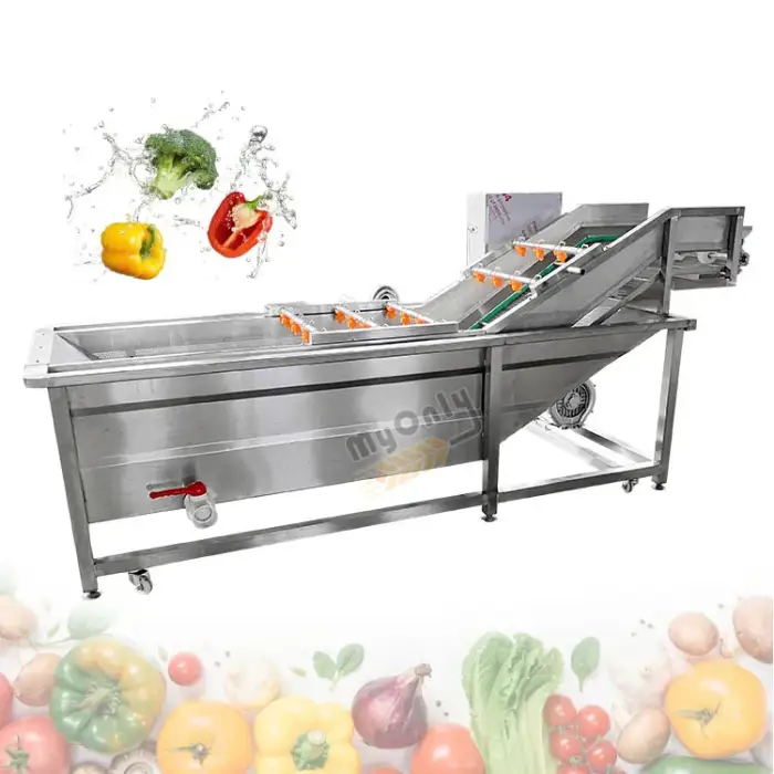 Domestic Veggie Air Bubble Magic Washer and Dryer Small Leafy Vegetable Wash Machine for Fruit