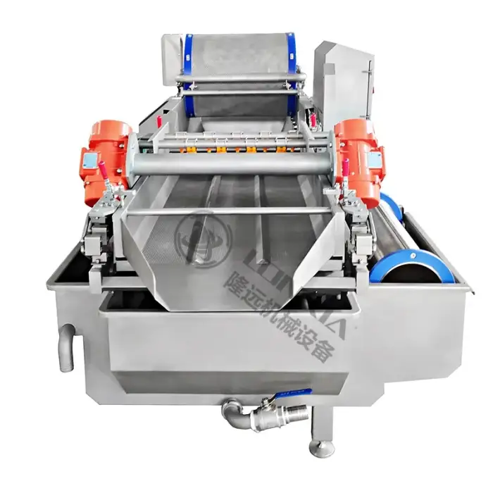 Automatic vegetables processing line cutting cleaning machine vegetables salad washing and dewater machine