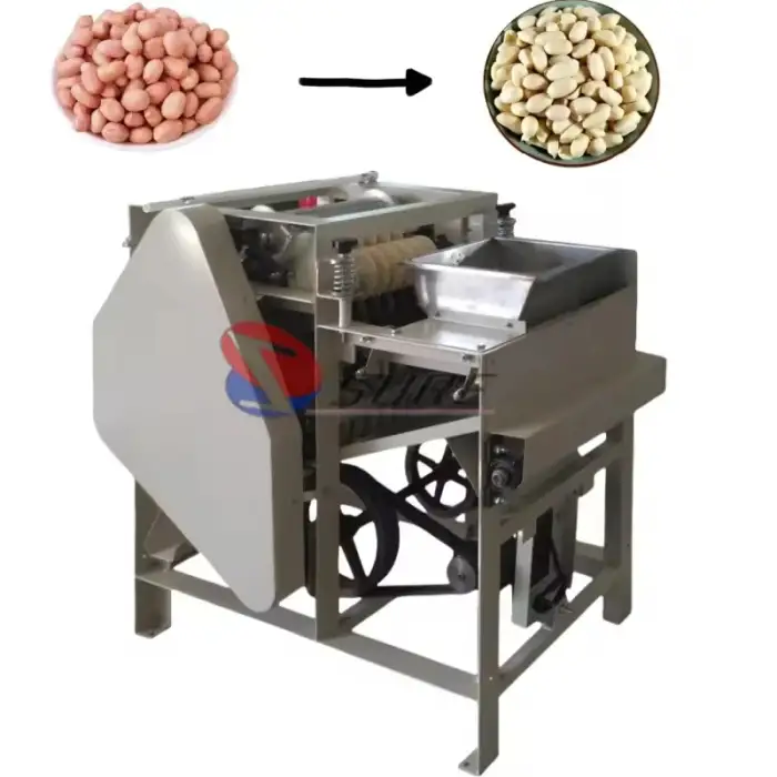 Almond Peeling Machinefor Wet Peanut Peeling and Peanut Red Skin Peeling Machine