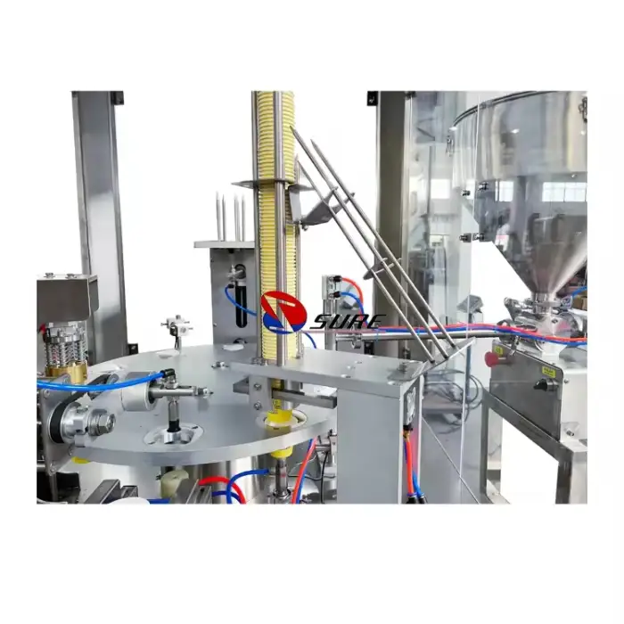 Automatic 3 in 1 Fruit Juice Bottle Beverage Filling And Sealing Machine