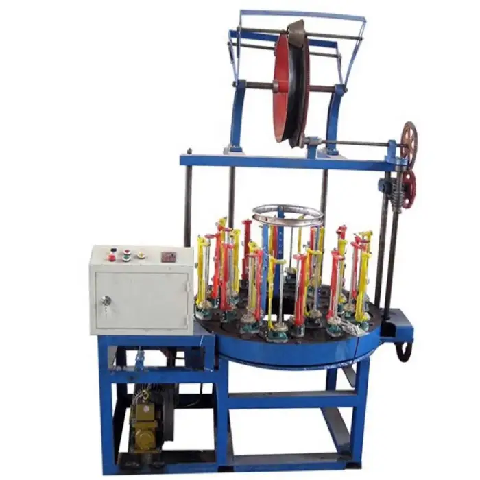 Braiding machine, braided rope making machine,braided cord making machine