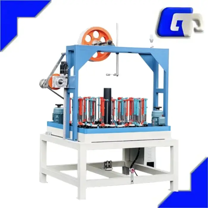 Braiding Machine 24 Spindle Stainless Steel Braided Flex Automatic Shoelace Braiding Machine Cord Rope Knitting Machine