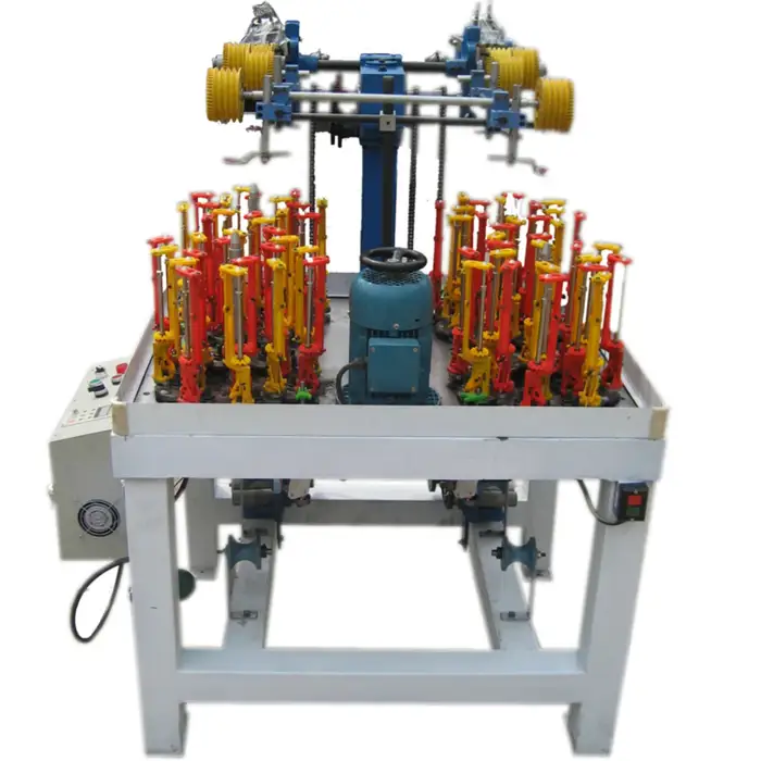 manufacturer automatic braiding machine stainless steel wire braiding machine rope shoelaces braided machine