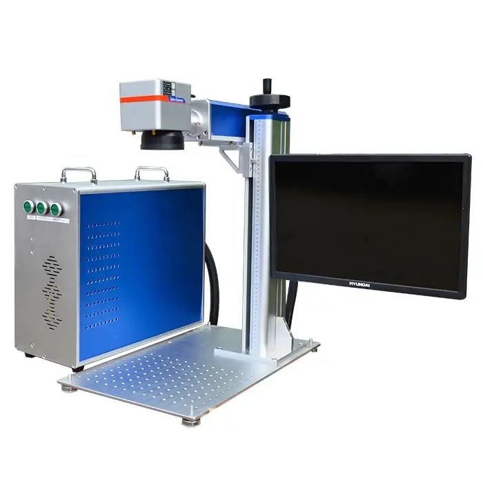 Metal portable fiber laser marking machine For  Raycus laser device