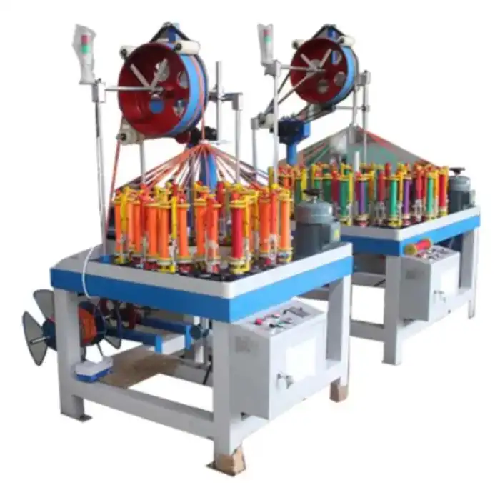 High Speed Steel Textile Cable Machine Copper Wire Braiding Machine