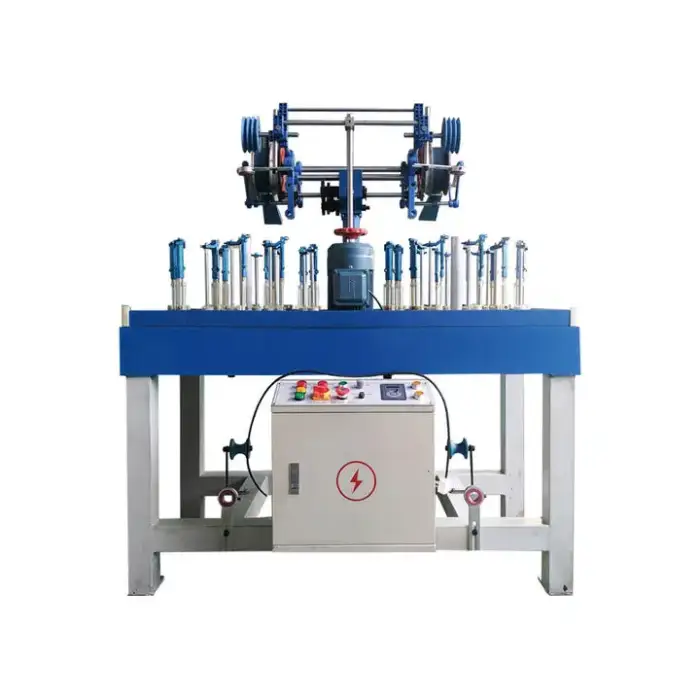 High Speed Steel Textile Cable Machine Copper Wire Braiding Machine