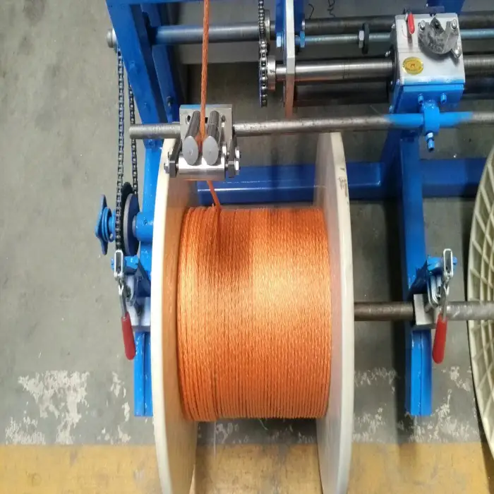 High Speed Steel Textile Cable Machine Copper Wire Braiding Machine