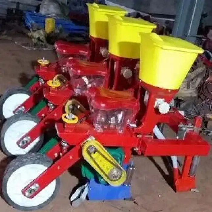 Mounted PTO driven 4  Rows fertilizer corn planter