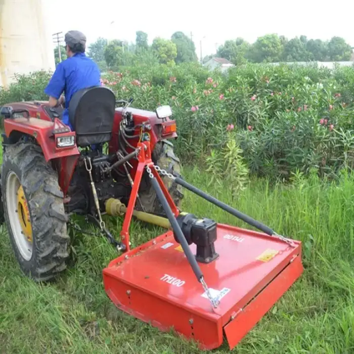 3 point tractor grass mower rotary topper lawn bush mower slasher TM-90