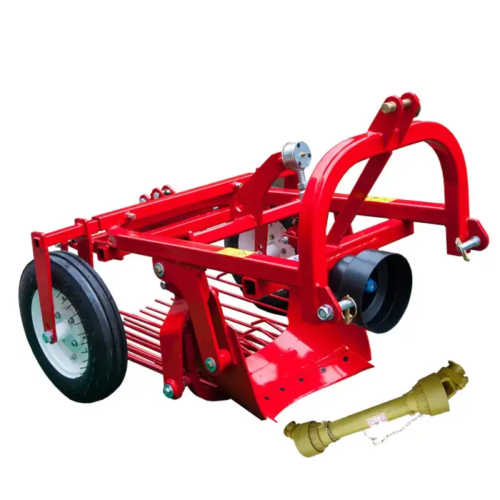 Farm Machinery Small 1 row Tractor Potato Digger for sale