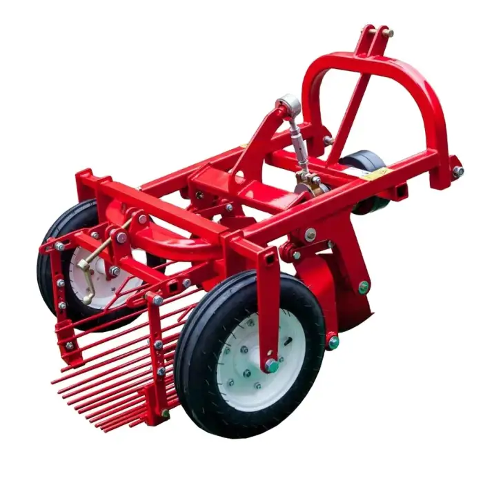 Farm Machinery Small 1 row Tractor Potato Digger for sale