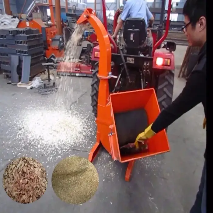 20hp gasoline engine pto wood chipper  shredder with CE approved