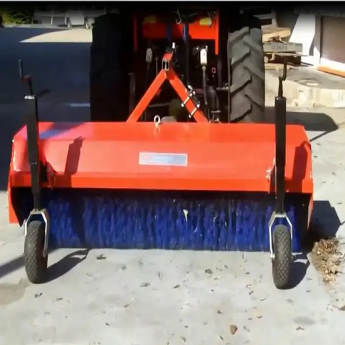 Agricultural Tractor Mounted road sweeper street sweeper machine