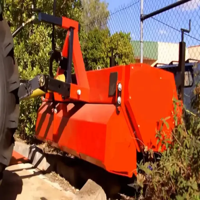 Agricultural Tractor Mounted road sweeper street sweeper machine