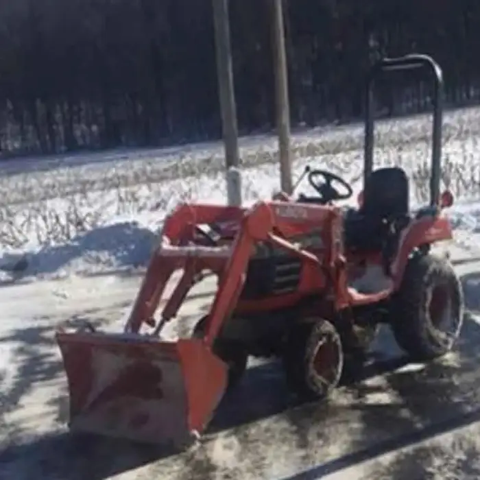 Mini Japanese tractor front end loader