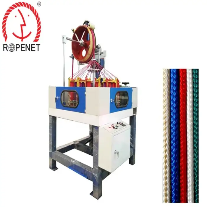 High Speed 12 24 32 or 48 strands round rope cord braiding machine