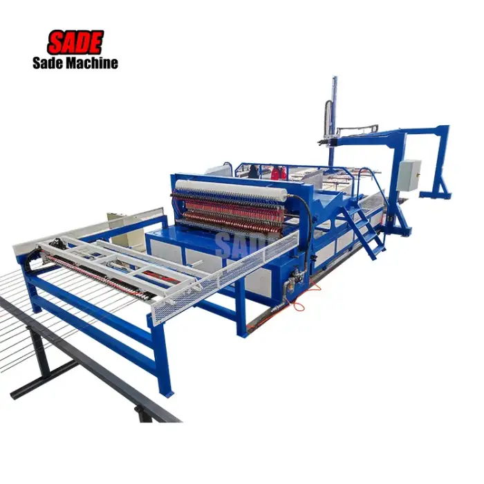 Factory export steel 3-6mm 5-12mm fence making BRC reinforcing wire mesh welding machine promotional price