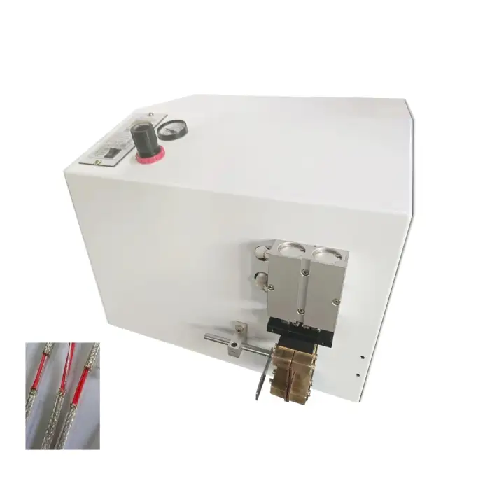 Wire Metal Braiding cutting Stripping Machine Thermocouple Cable Metal Braids cutter