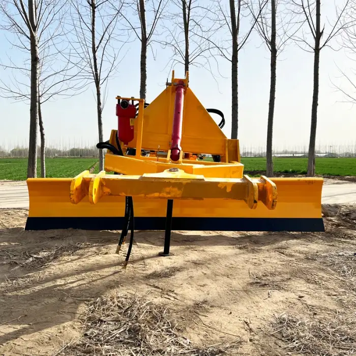 Adjustable Angle Laser Hydraulic Scraper Grader New Condition for Farms