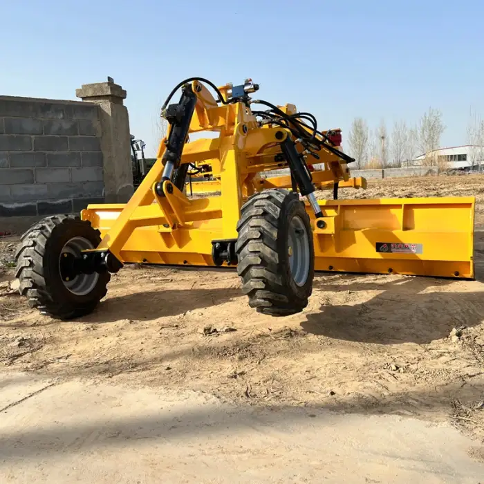 Adjustable Angle Laser Hydraulic Scraper Grader New Condition for Farms