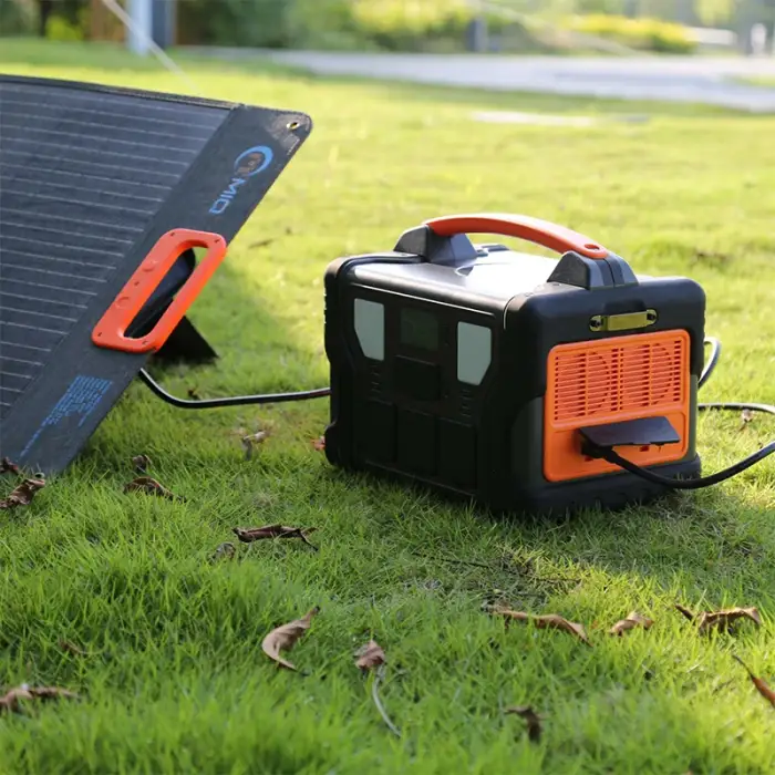 700W Rechargeable Energy Storage Emergency Power Supply Solar Generator Camping 700W Portable Power Station