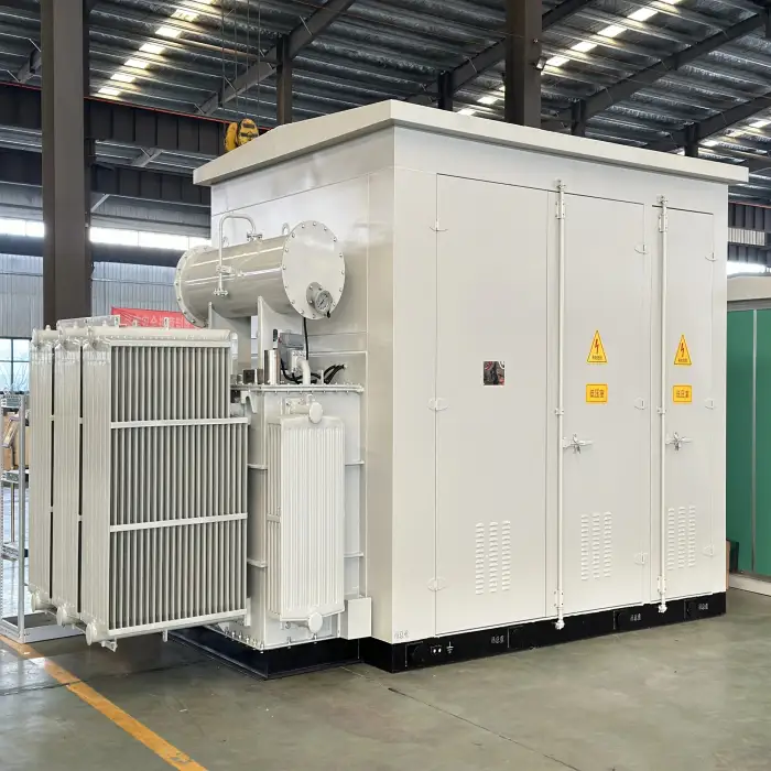 35kv Energy Output Distribution Photovoltaic Booster Station Photovoltaic Box-type Substation