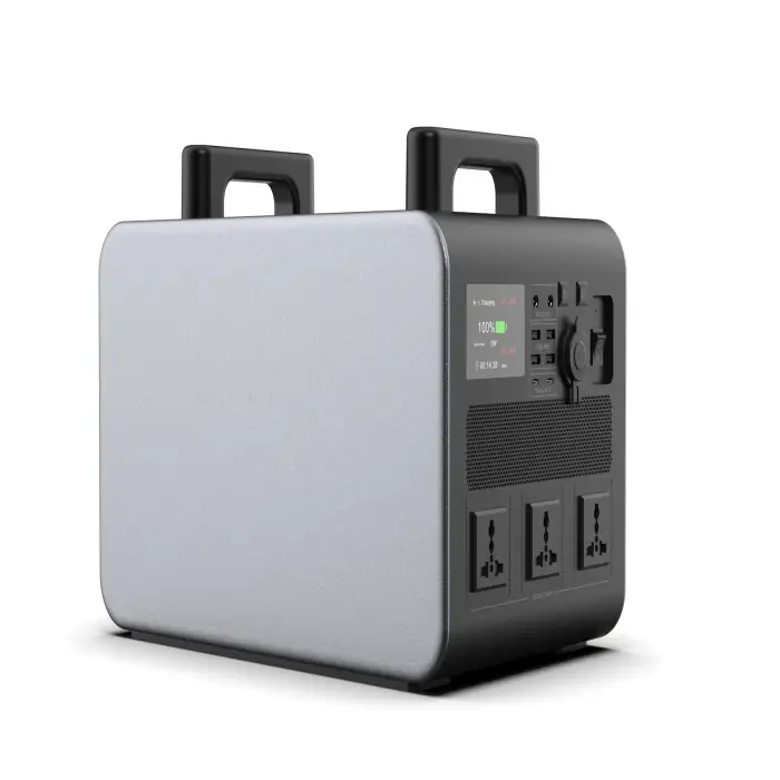 2000W Mobile Power Generator Solar Charging Energy Storage Outdoor Power Supply Portable Power Station Battery