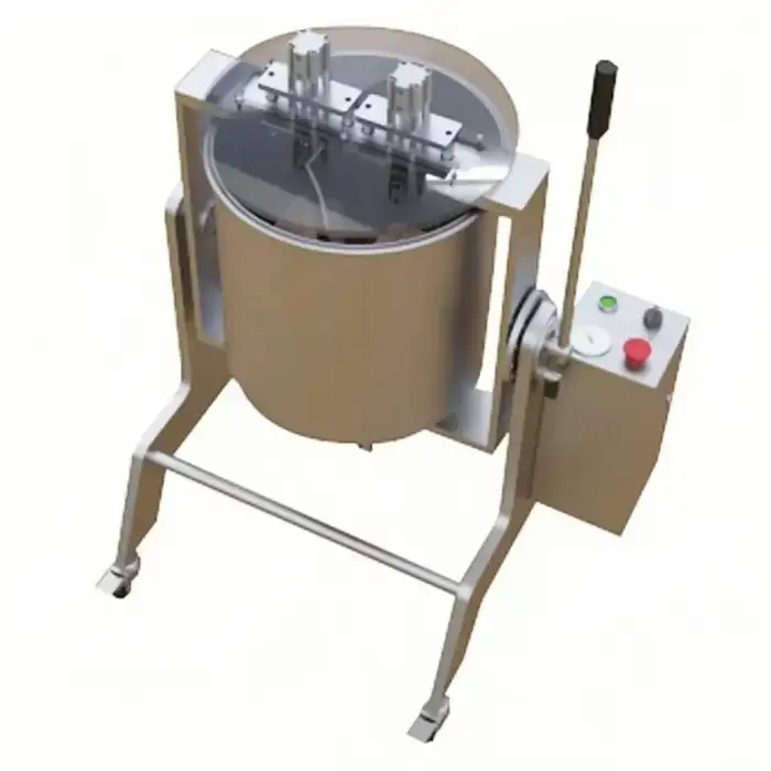 Industrial Chocolate Refiner Melanger Cocoa Bean Nibs Crushing Machine with Tilting Stone Wet Grinder Chocolate Melanger