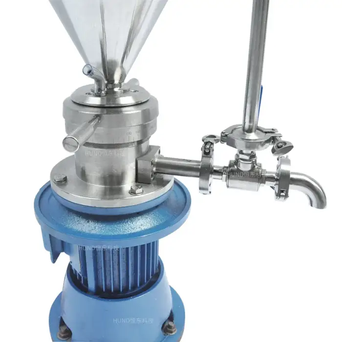 Separated motor type colloid mill, peanut butter colloid mill machine price