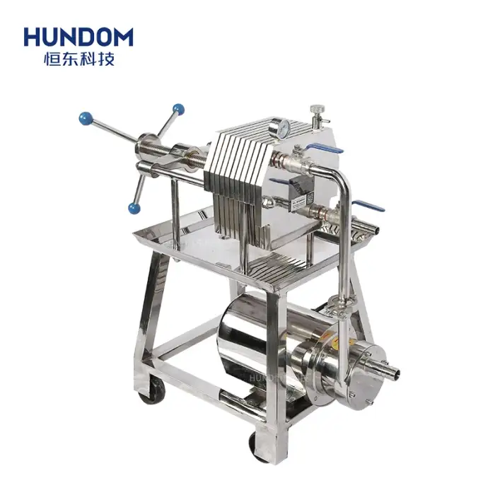 Stainless steel sanitary grade mulit layer stainless steel plate frame beverage filter filter machine plate