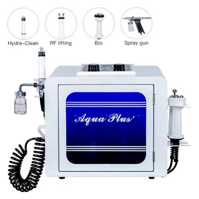 7 in 1 Hydra Oxygen Jet Dermabrasion Hydro Aqua Peeling Beauty Face Equipment Salon Facial Skincare Machine