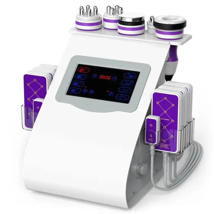 Body Shape RF Slim Beauty Machine Cavi Machine 6-1 Body Sculpting Machine for Body Slimming and Skin Firmness