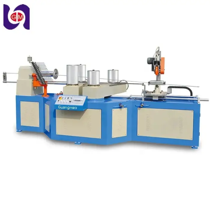 Toilet Tissue Paper Core Tube Slitting Making Machine Automatic Core Tube Rolling Machine