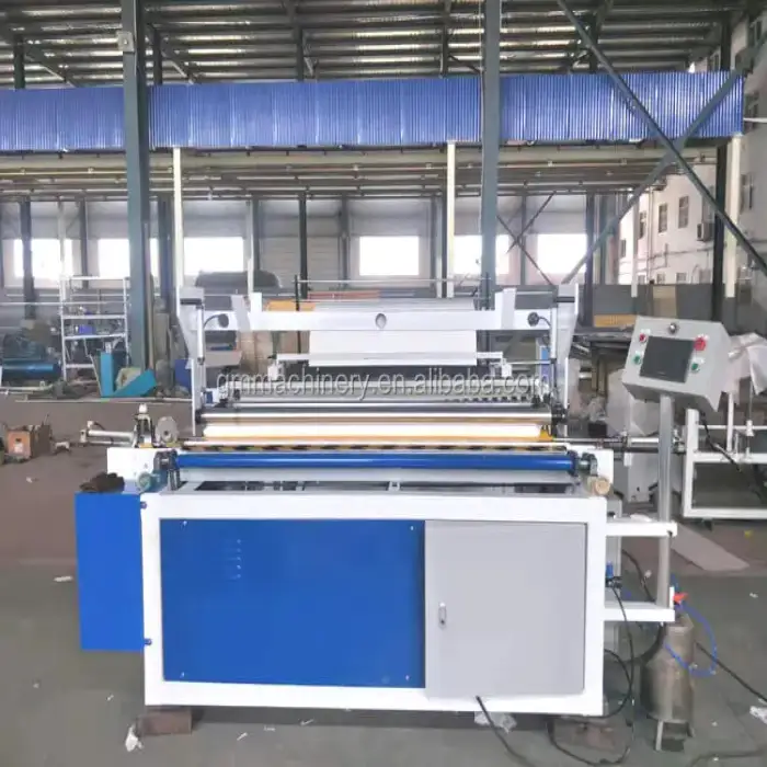 Automatic Toilet Tissue Paper Making Machine Toilet Bathroom Tissue Paper Rewinding Machine