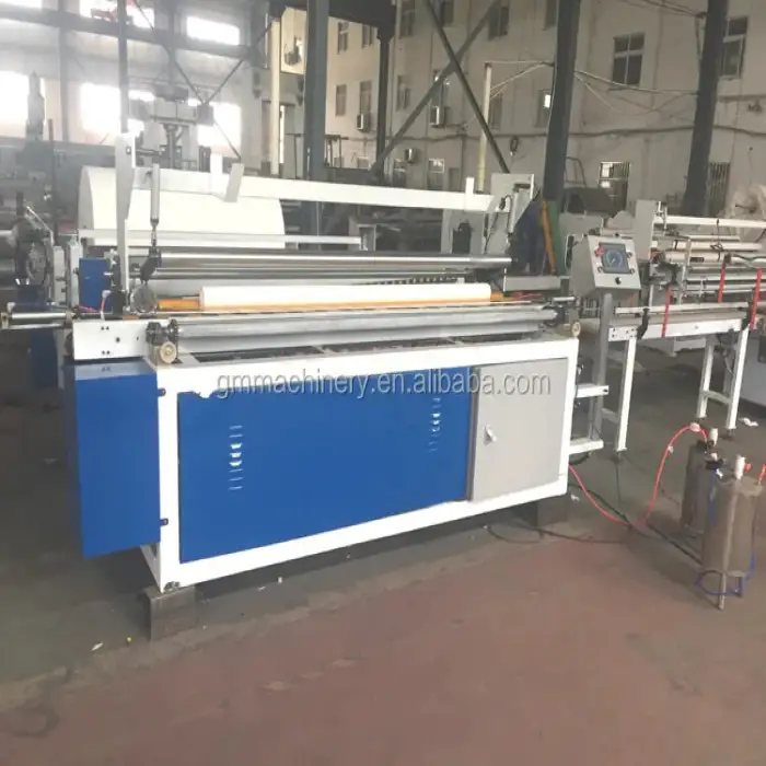 Automatic Toilet Tissue Paper Making Machine Toilet Bathroom Tissue Paper Rewinding Machine