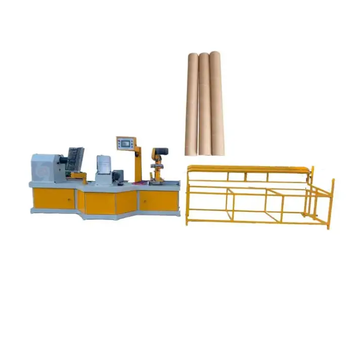 Automatic tissue Paper Core Tube Cutting Making Machine Price Paper Industry Optional free factory  price