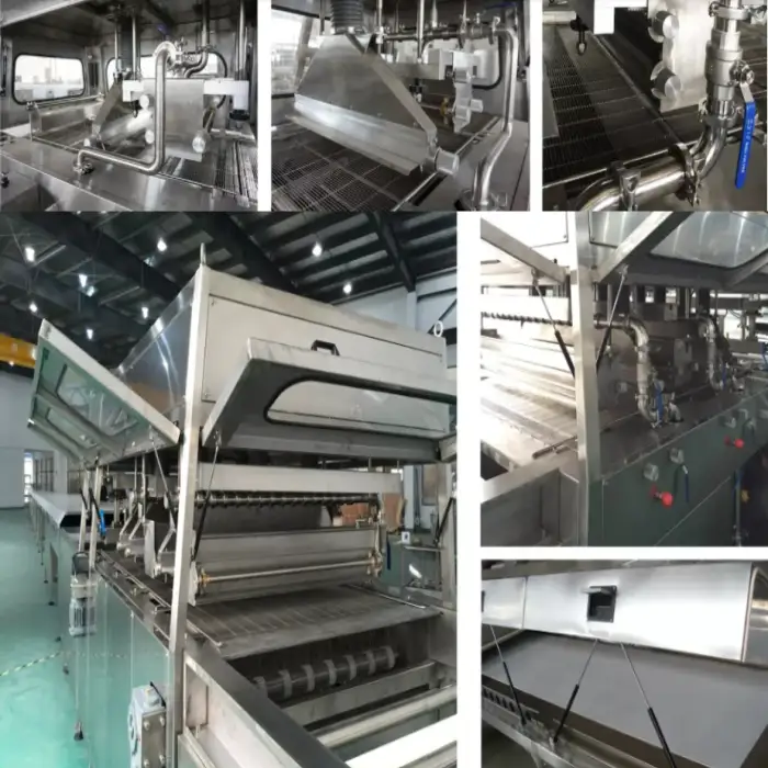 Automatic chocolate single-sided coating enrobing machine with cooling tunnel