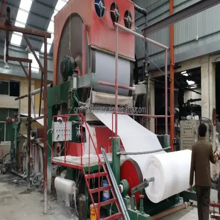 Paper Recycling Roll Converting Machine Facial Napkin Tissue Paper Making  Production Line Mill Factory Price