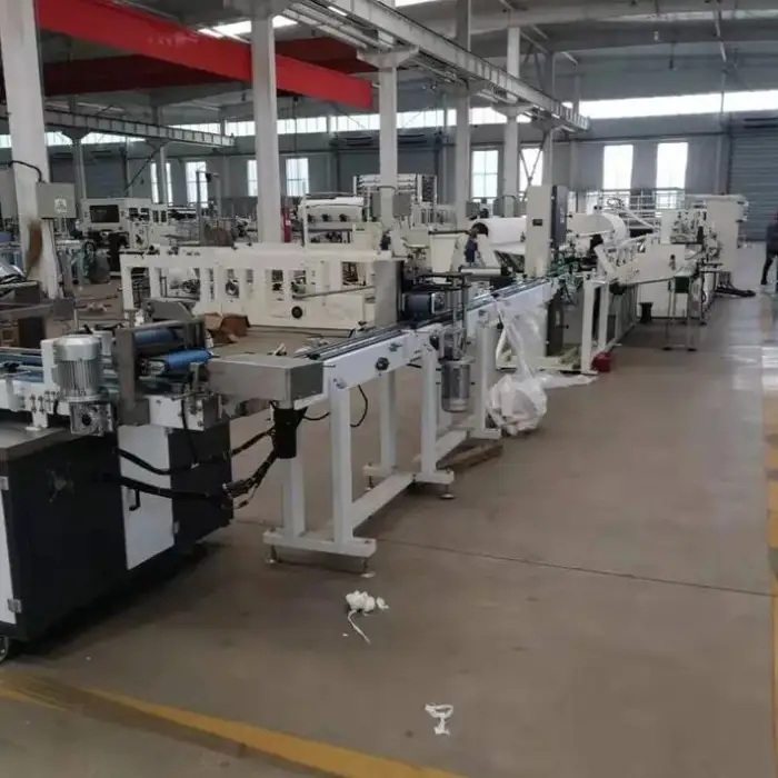 Small Toilet Tissue Paper Making Machine Automatic  Toilet Paper Rewinding  Cutting Packing Machine