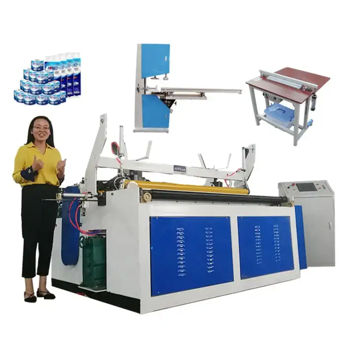 toilet paper making machine toilet paper rewinding machine production line