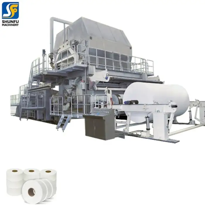 Good quality toilet roll making machine small used automatic tissue paper