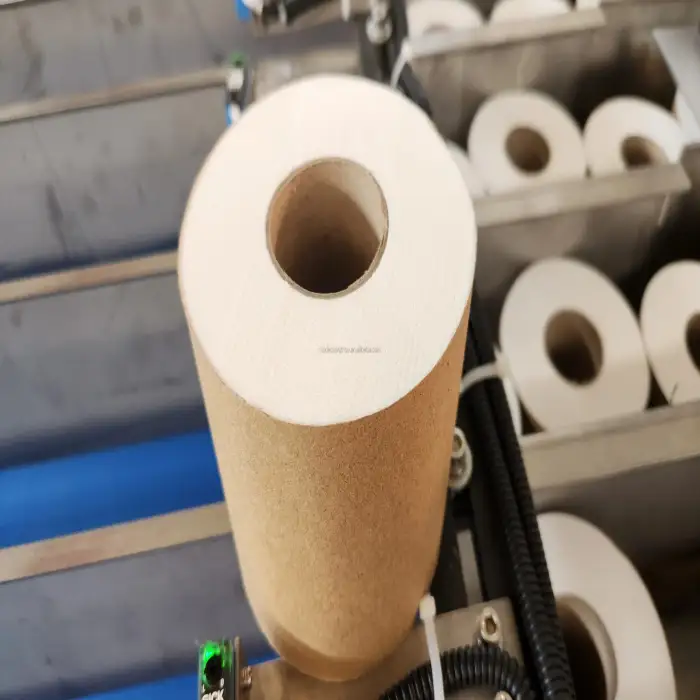 Paper Roll Wrapping with Kraft Paper Machine