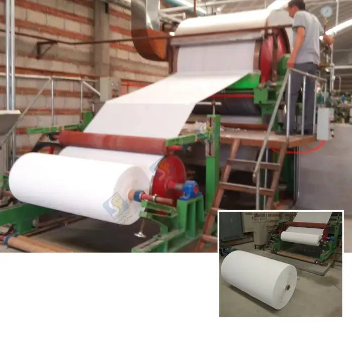 small capacity toilet paper tissue toilet paper machine production line cost effective