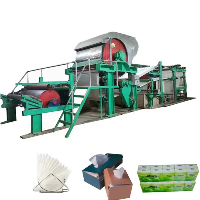 small capacity toilet paper tissue toilet paper machine production line cost effective